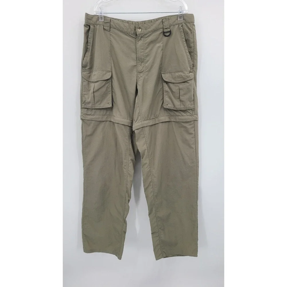 Gorpcore Columbia PFG Omni-Shade Mens Pants Large Convertible Zip Off Outdoor